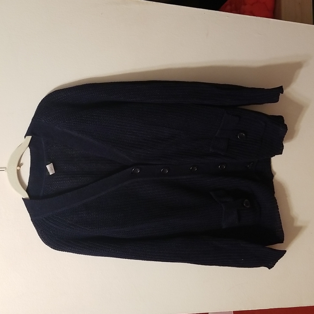 Buttoned Down Sweater - image 1